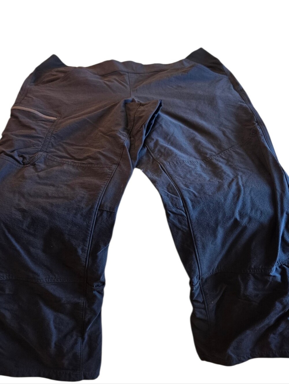 Duluth Trading Company Flexpedition Cargo Hiking Tech Pants Roll Tab Size 14x31